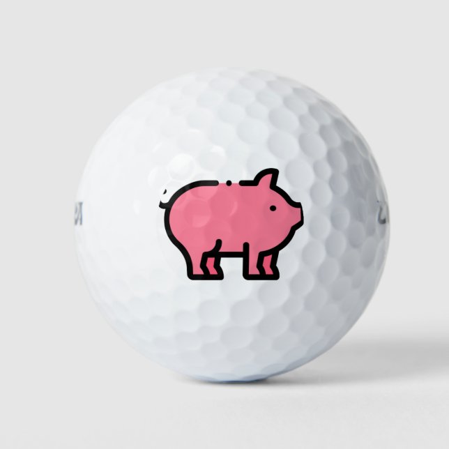 Pig Golf Balls (Front)