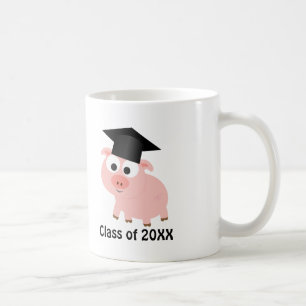 Pig Graduate 20XX Coffee Mug