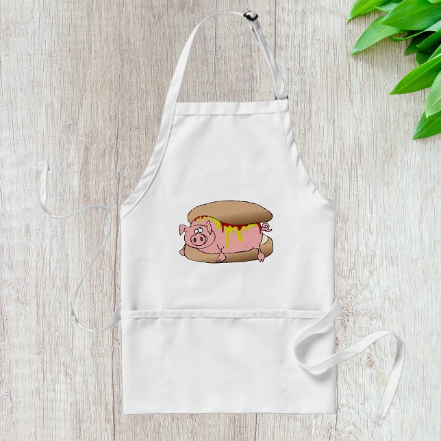 Pig Hot Dog Standard Apron (Creator Uploaded)