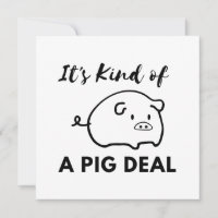 Pig Humour: It's a BIG (Pig) Deal 