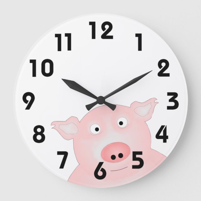 Pig in a Poke Clock (Front)