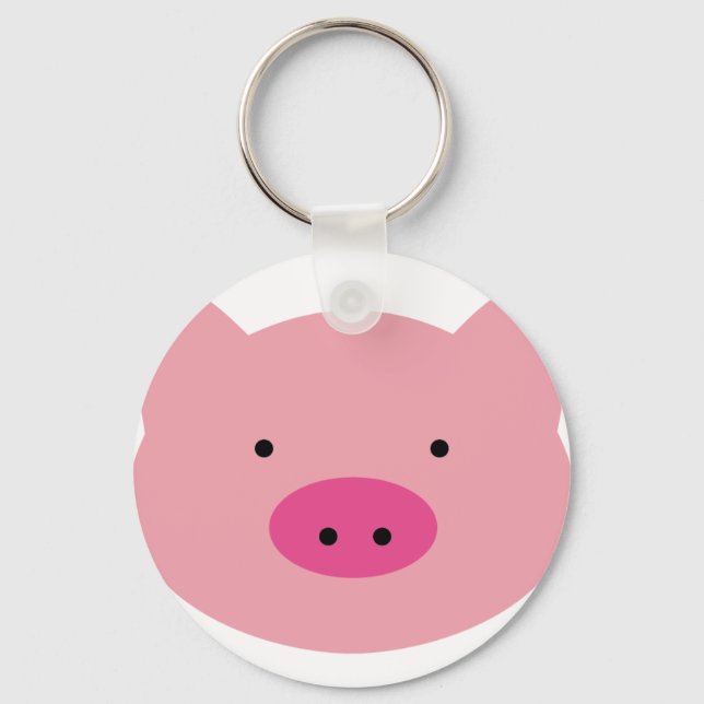 pig key ring (Front)