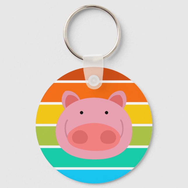 Pig Key Ring (Front)