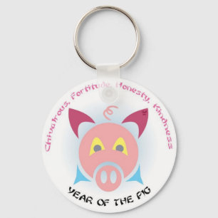 Pig Keys Key Ring