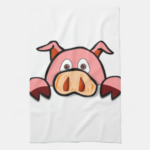 Pig Kitchen Towel