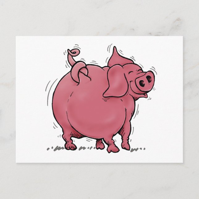 Pig Knot Postcard (Front)