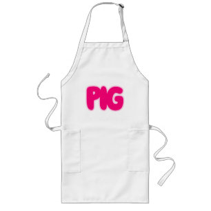 Pig Long Apron