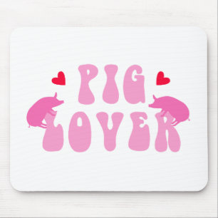 Pig Lover_01 Mouse Pad