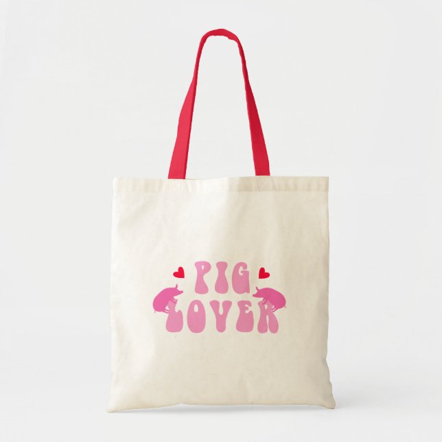 Pig Lover_01 Tote Bag (Front)