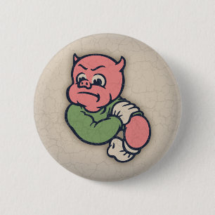 pig-mad-TIL 6 Cm Round Badge