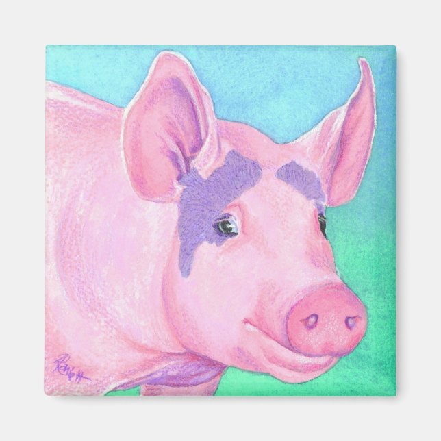 Pig Magnet - "This Little Piggy" (Front)
