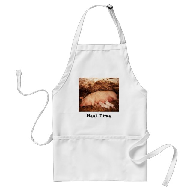 Pig Meal Time Apron (Front)
