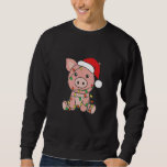 Pig Merry Christmas Winter Pigs Christmas 1 Sweatshirt<br><div class="desc">Pig Merry Christmas Winter Pigs Christmas 1</div>