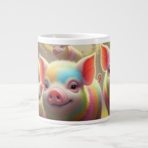 Pig Mug Rainbow Pigs