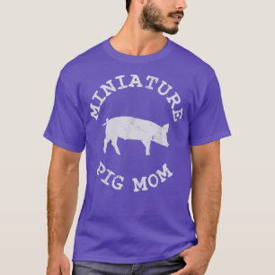 Pig Mum Mama Cute 4584 T-Shirt