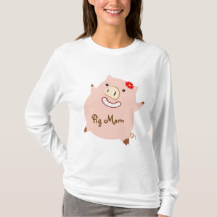 Pig Mum (pretty piggy) T-Shirt