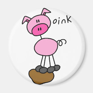 Pig Oink Magnet
