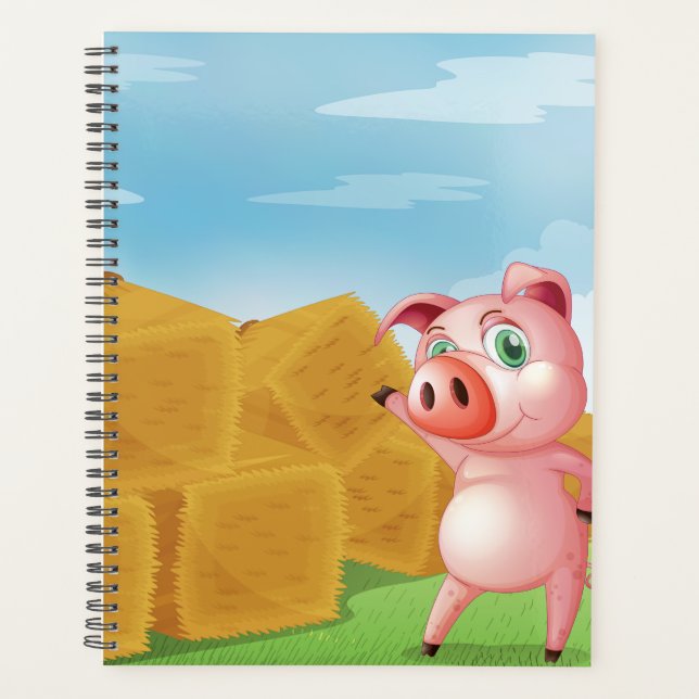 Pig On A Farm Planner (Front)
