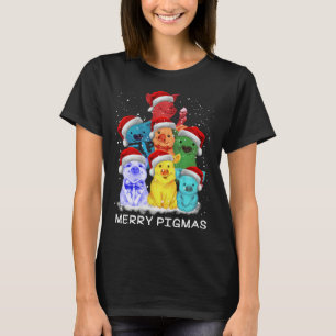 Pig Ornament Decoration Christmas Tree Merry Pigma T-Shirt