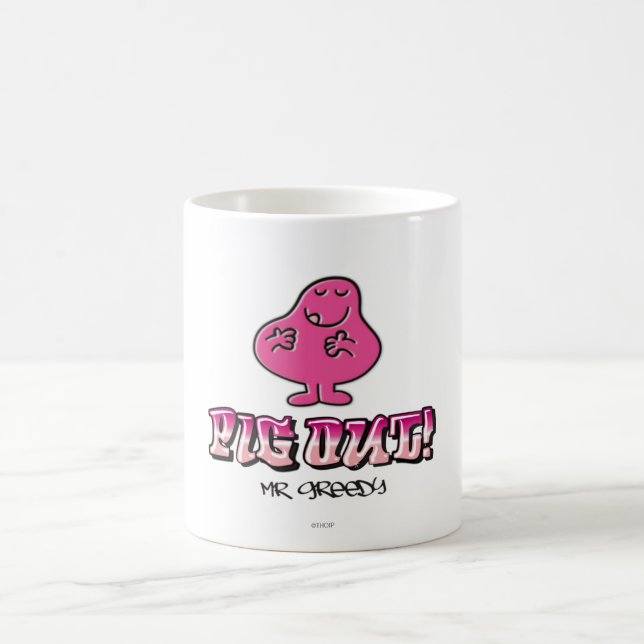 Pig Out! Coffee Mug (Center)