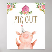 Pig Out Farm Animals Barnyard Girl Birthday