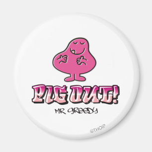 Pig Out! Magnet