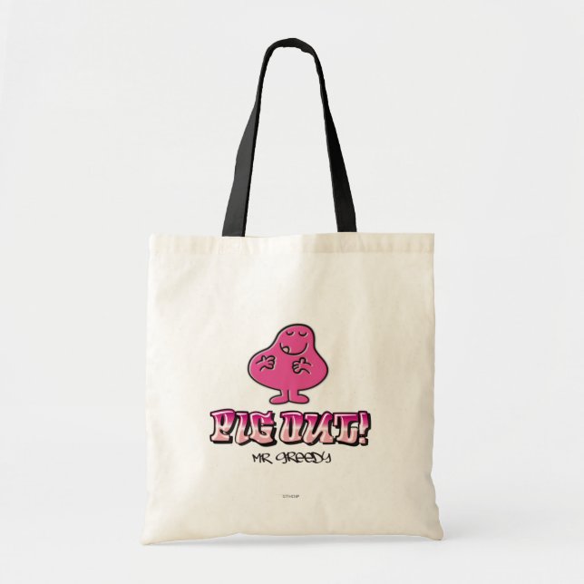 Pig Out! Tote Bag (Front)