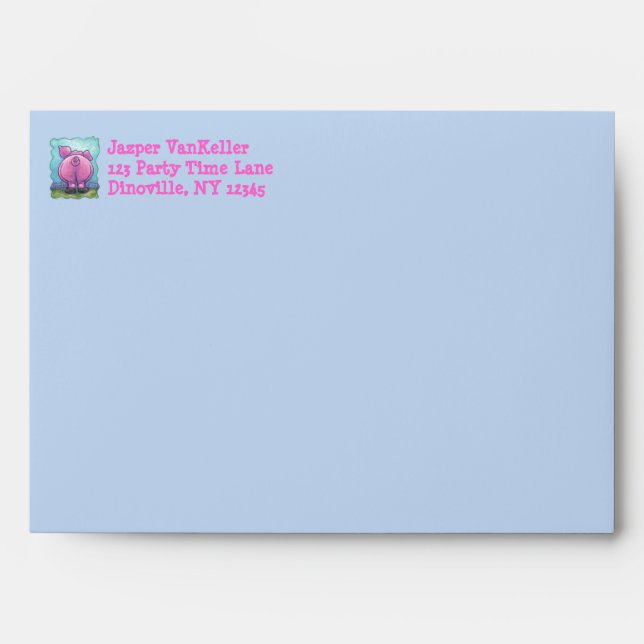 Pig Party Centre Envelopes (Front)