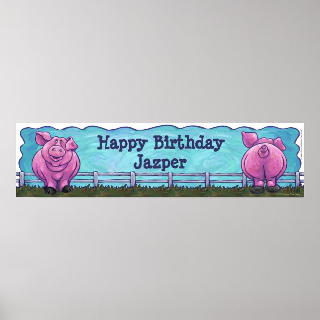 Pig Party Centre Poster (Front)