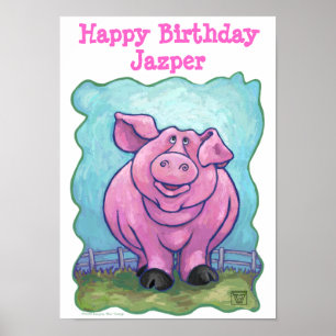 Pig Party Centre Poster