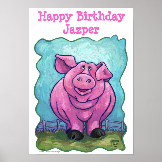 Pig Party Centre Poster (Front)