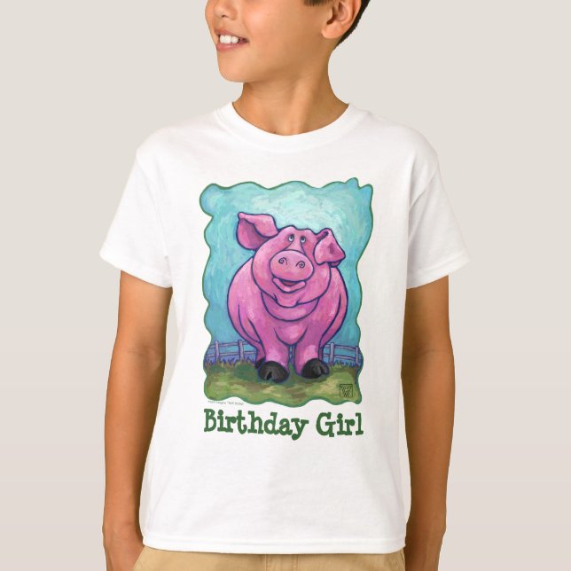Pig Party Centre T-Shirt (Front)