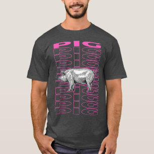 Pig Pastel Aesthetic 4654  T-Shirt