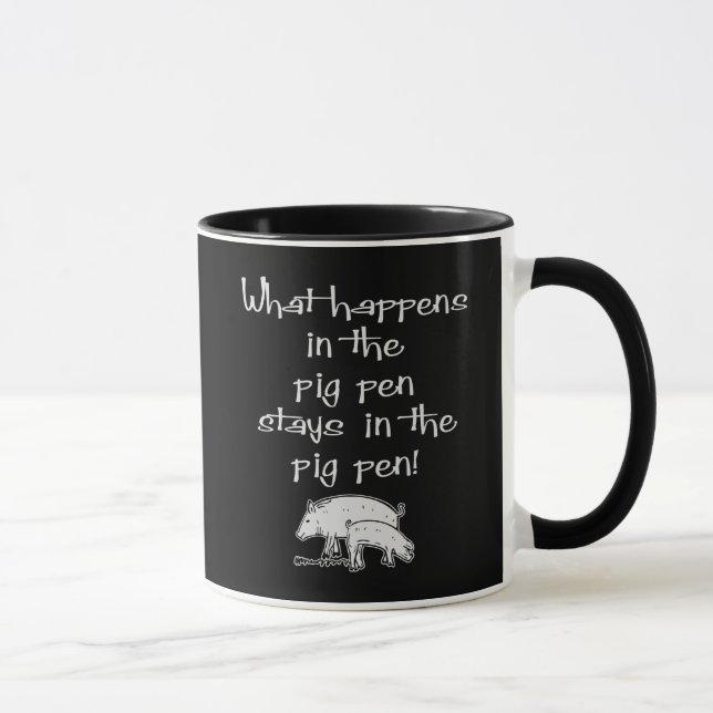 Pig Pen Mug (Right)