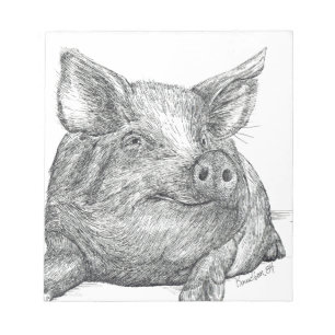 Pig Piglet Notepad