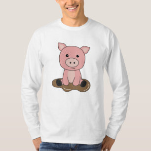 Pig Piglet Piglet Mud Puddle Mud T-Shirt