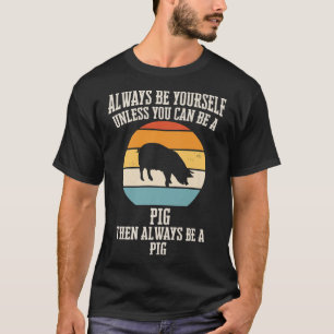 Pig Pigs Farm Animal Premium 4670 T-Shirt