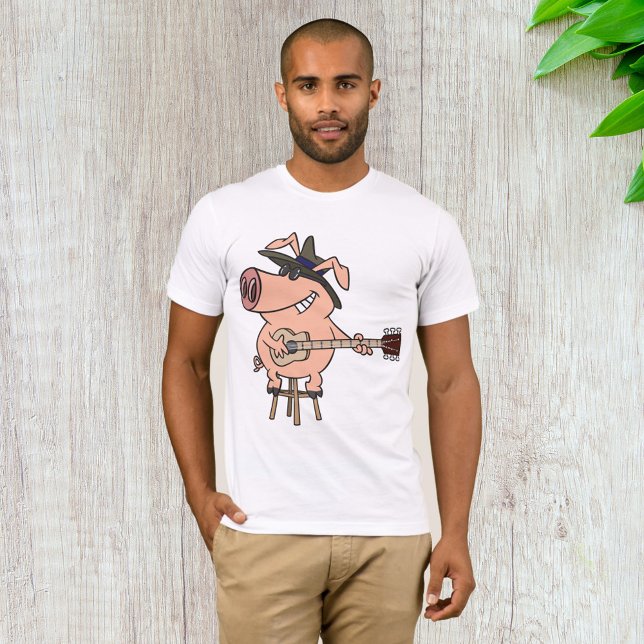 Pig Playing The Blues T-Shirt (Creator Uploaded)