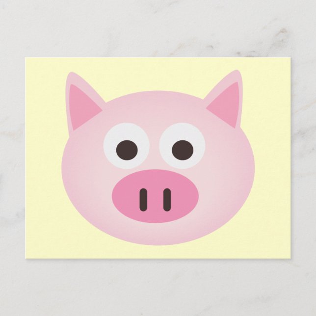 Pig Postcard (Front)