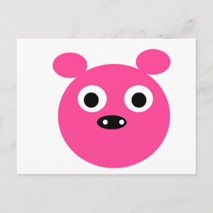 Pig Postcard