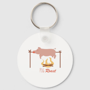 Pig Roast Key Ring