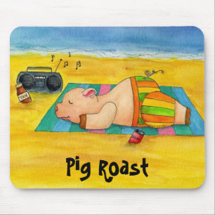 Pig Roast Mousepad