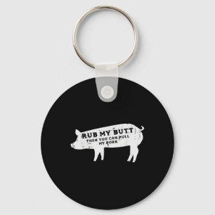 Pig Rub You Can Pull My Pork Bbq Barbecue Grill Wo Key Ring