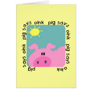 Pig Says Oink T-shirts and Gifts