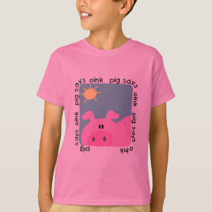 Pig Says Oink T-shirts and Gifts