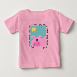 Pig Says Oink Tshirts and Gifts