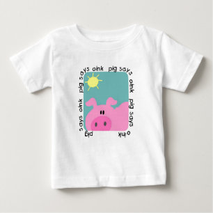 Pig Says Oink Tshirts and Gifts