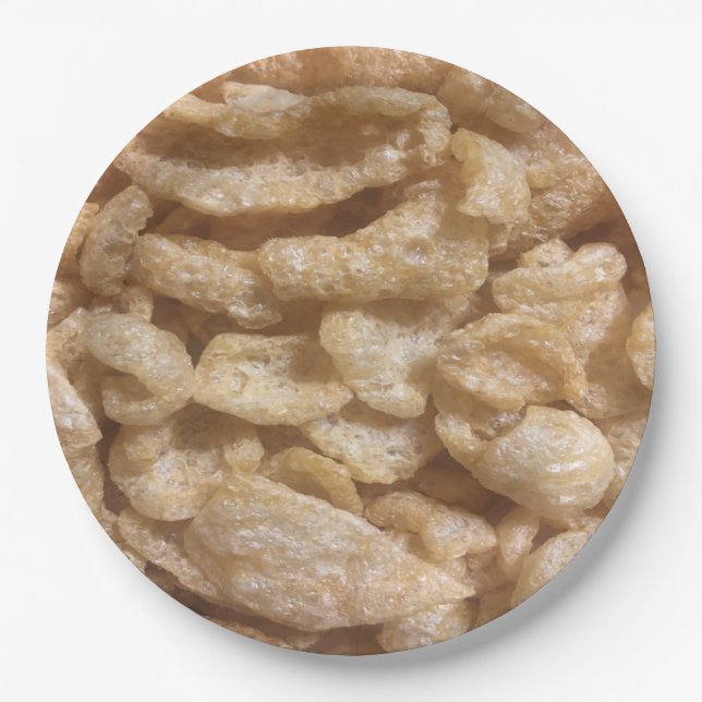 Pig Skins Paper Plate (Front)