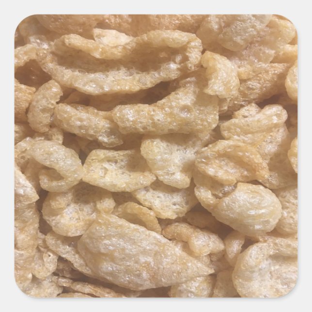 Pig Skins Square Sticker (Front)