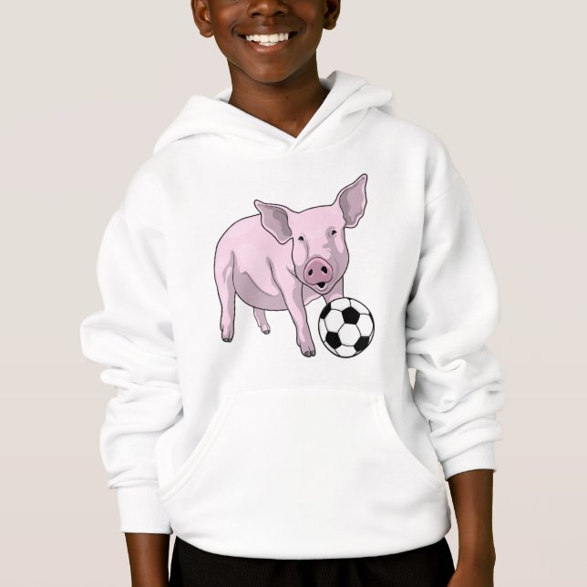 Pig Soccer player Soccer (Front)